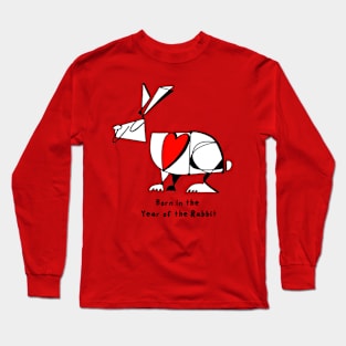 Born in the Year of the Rabbit Long Sleeve T-Shirt